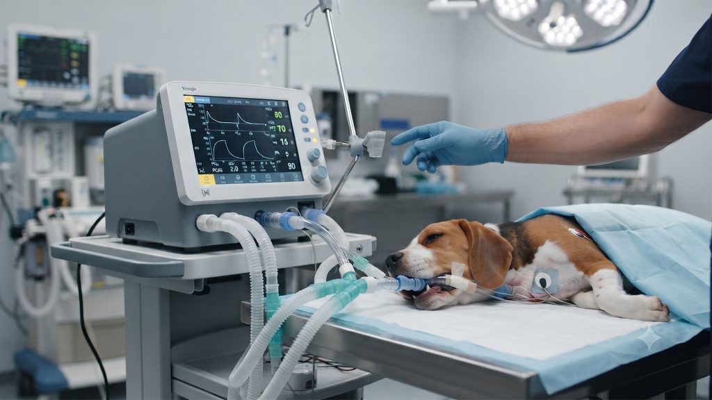 Ventilación Mecánica y Terapias Inhalatorias en pequeños animales